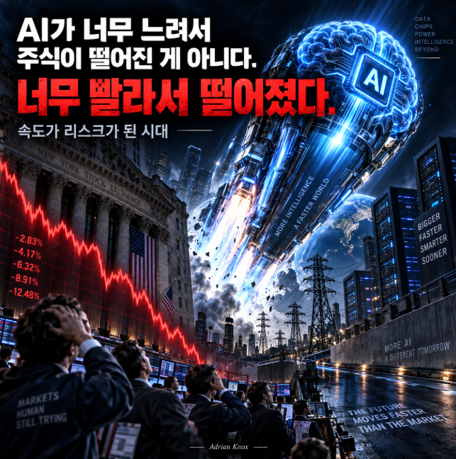 이제 AI는 미래가 아니라,세상의 속도 자체를 바꾸는 대표 이미지