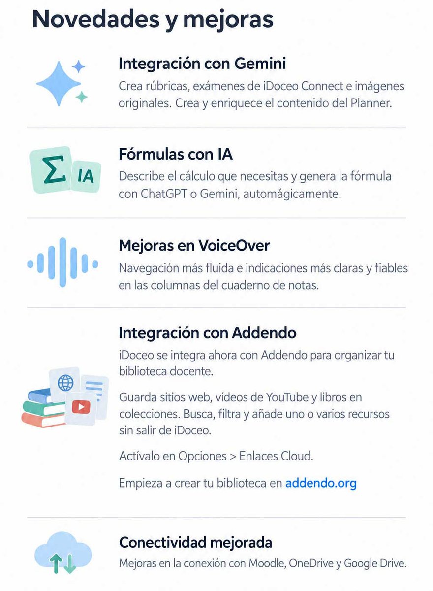 idoceo_es's tweet photo. Ya está disponible iDoceo 9.0.6 en el App store! Muchas gracias a todos los que habéis participado en las pruebas. ¡Seguimos! https://t.co/6d20hbg1ny https://t.co/EHVSQbnNL3