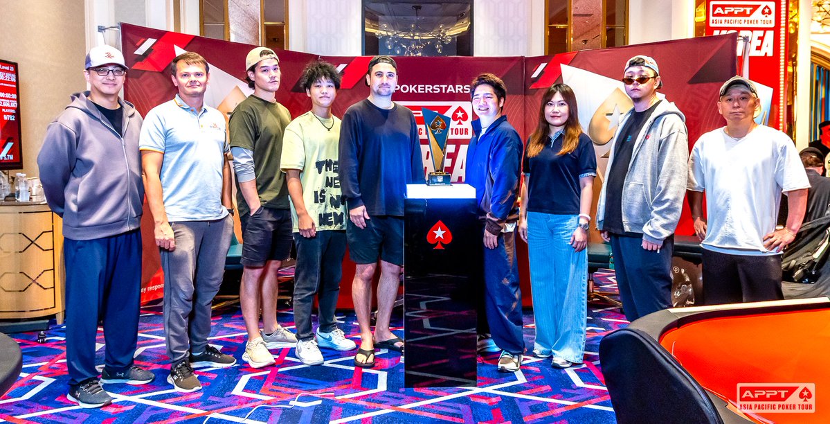 poker_ing's tweet photo. 【仁川】APPT Korea
#42　₩1,800,000　Main Event　₩1B保証
ファイナルテーブル
Tong Mu
Maxim Sorokin
Soichiro Hayashi
Taisuke Niina
Andrew Matahira
Hirotaka Fukatsu
Xueying Zhao
Chao Ting Cheng
Daijiro Fukuoka https://t.co/OXaA4Q9x0t