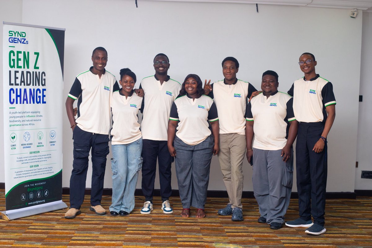 SYNDGENZs's tweet photo. The inception meeting brought together young environmental campaigners to deepen their understanding of the IFC Performance Standards and prepare them to participate in a youth-led campaign tracking how IFC-funded projects in Ghana uphold environmental and social safeguards. 1/3 https://t.co/UUukbnTBit