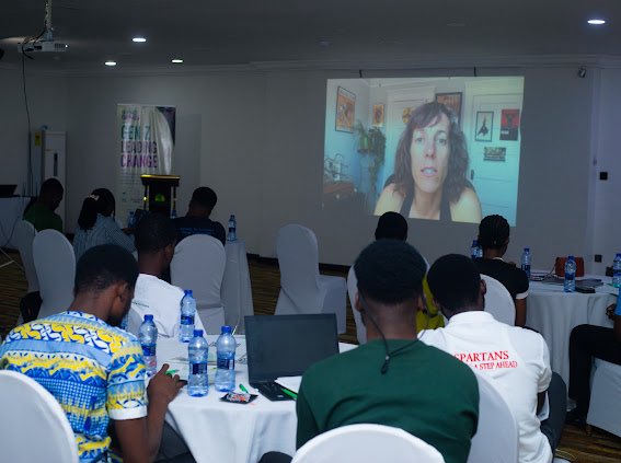 SYNDGENZs's tweet photo. The inception meeting brought together young environmental campaigners to deepen their understanding of the IFC Performance Standards and prepare them to participate in a youth-led campaign tracking how IFC-funded projects in Ghana uphold environmental and social safeguards. 1/3 https://t.co/UUukbnTBit