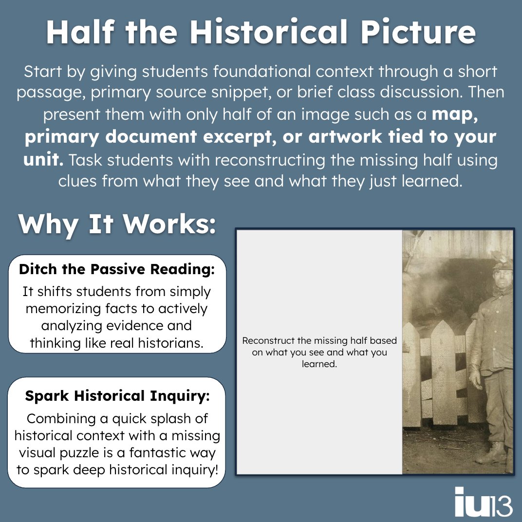 IU13EdTech's tweet photo. Want to turn 'Why do we have to learn this?' into 'What happens next?' Try this simple strategy to spark instant curiosity in any content area! https://t.co/j6Eodzst7W