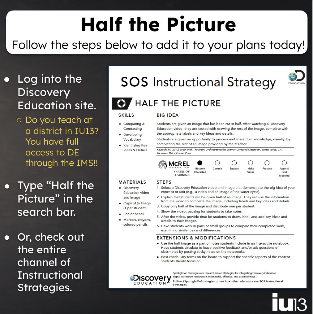 IU13EdTech's tweet photo. Want to turn 'Why do we have to learn this?' into 'What happens next?' Try this simple strategy to spark instant curiosity in any content area! https://t.co/j6Eodzst7W