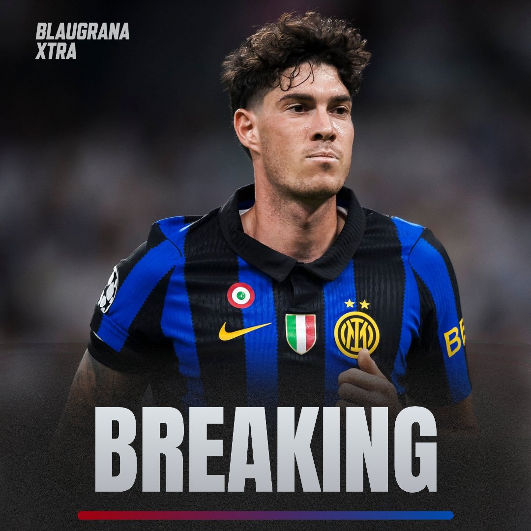 BlaugranaXtra_'s tweet photo. 🚨🇮🇹 𝗕𝗥𝗘𝗔𝗞𝗜𝗡𝗚: Inter is ready to sell Alessandro Bastoni in January and accept an offer of €80 million for him. 👀💰

- 𝐂𝐨𝐫 𝐒𝐩𝐨𝐫𝐭 📰 https://t.co/j3lnjNnGOx