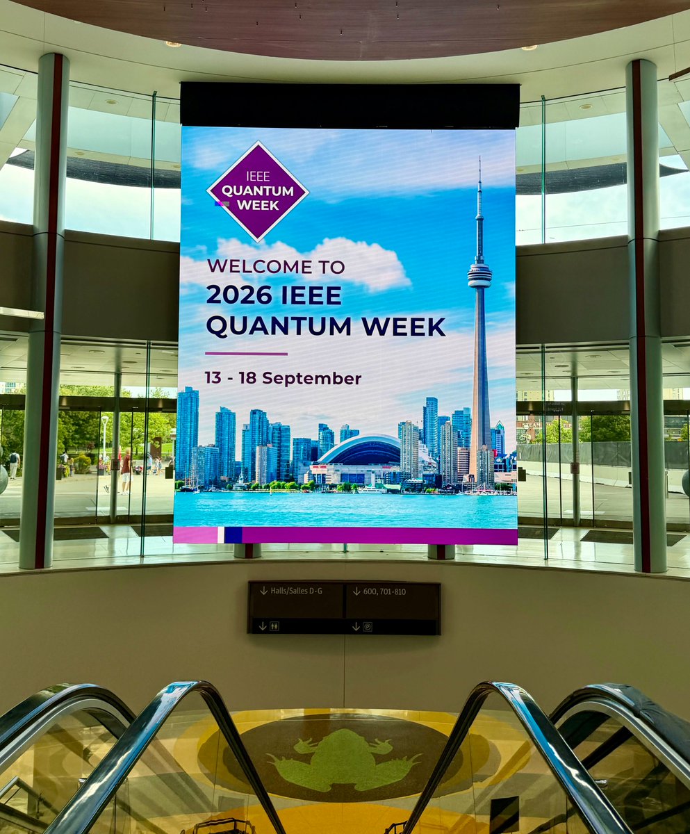 Good morning from Toronto! IEEE Quantum Week 2026 is officially underway. The global quantum ecosystem has arrived at the Metro Toronto Convention Centre for a full week of keynotes, technical sessions, and hands-on workshops. We’re kicking off the conference