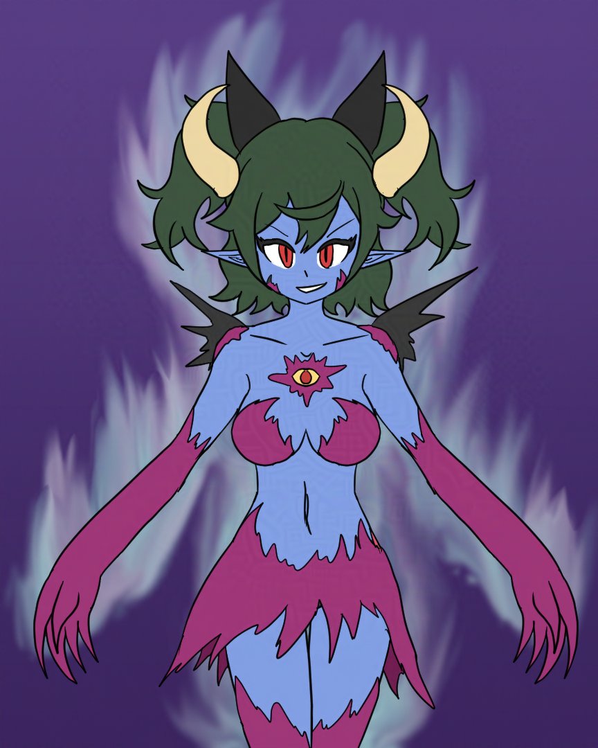 NotMythkaz's tweet photo. Bonus EotM
Having Celtie Tris from #WorldFlipper brainwashed/turned into an evil drone / succubus/ demon
Enjoy!
#Hypnosis #Brainwash #Corruption #ワーフリ #ワーフリファンアート https://t.co/FsvB6D3CYq