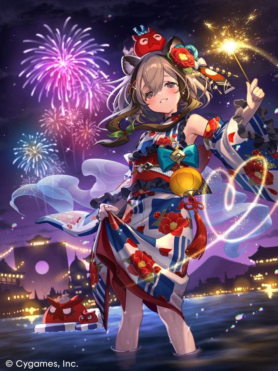 mew_cat_1091's tweet photo. Shadowverse: Worlds Beyondにて「満開の火花・イマリ（カードスリーブ）」を描かせて頂きました。

 #シャドバWB https://t.co/r65yl5Xm7M