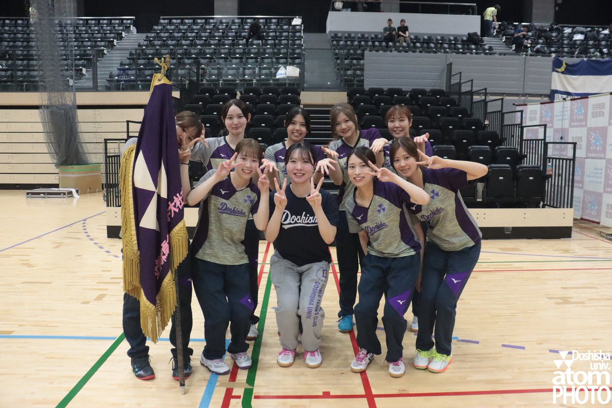 atom_doshisha's tweet photo. 【ヘッドライン更新】
卓球部女子/9月9日〜11日/令和8年度関西学生卓球秋季リーグ戦/対関大他/於・大浜だいしんアリーナ(大阪府)

「6位で秋季リーグは幕を閉じた」

https://t.co/l1ffgQKcyn

#アトムと卓球 https://t.co/ZceQpJ9hJT
