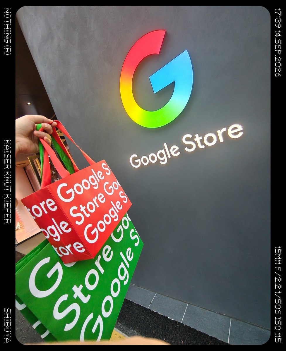 kaisertateii's tweet photo. そしてPixel Watch 5購入!!!
デザインはいいぞぉ〜()
#GoogleStore表参道
#GoogleStoreOmotesando
#MadeByGoogle https://t.co/xibwRVCBOC