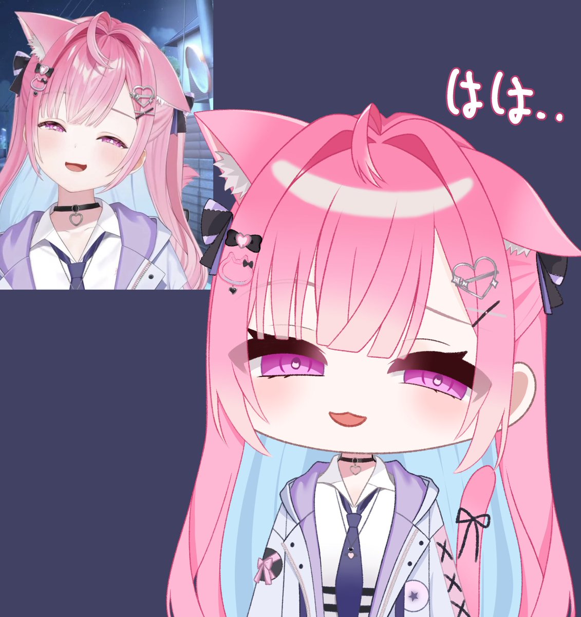Nefumi_emi's tweet photo. はは。。　#さくなあーと https://t.co/7RggCumE60