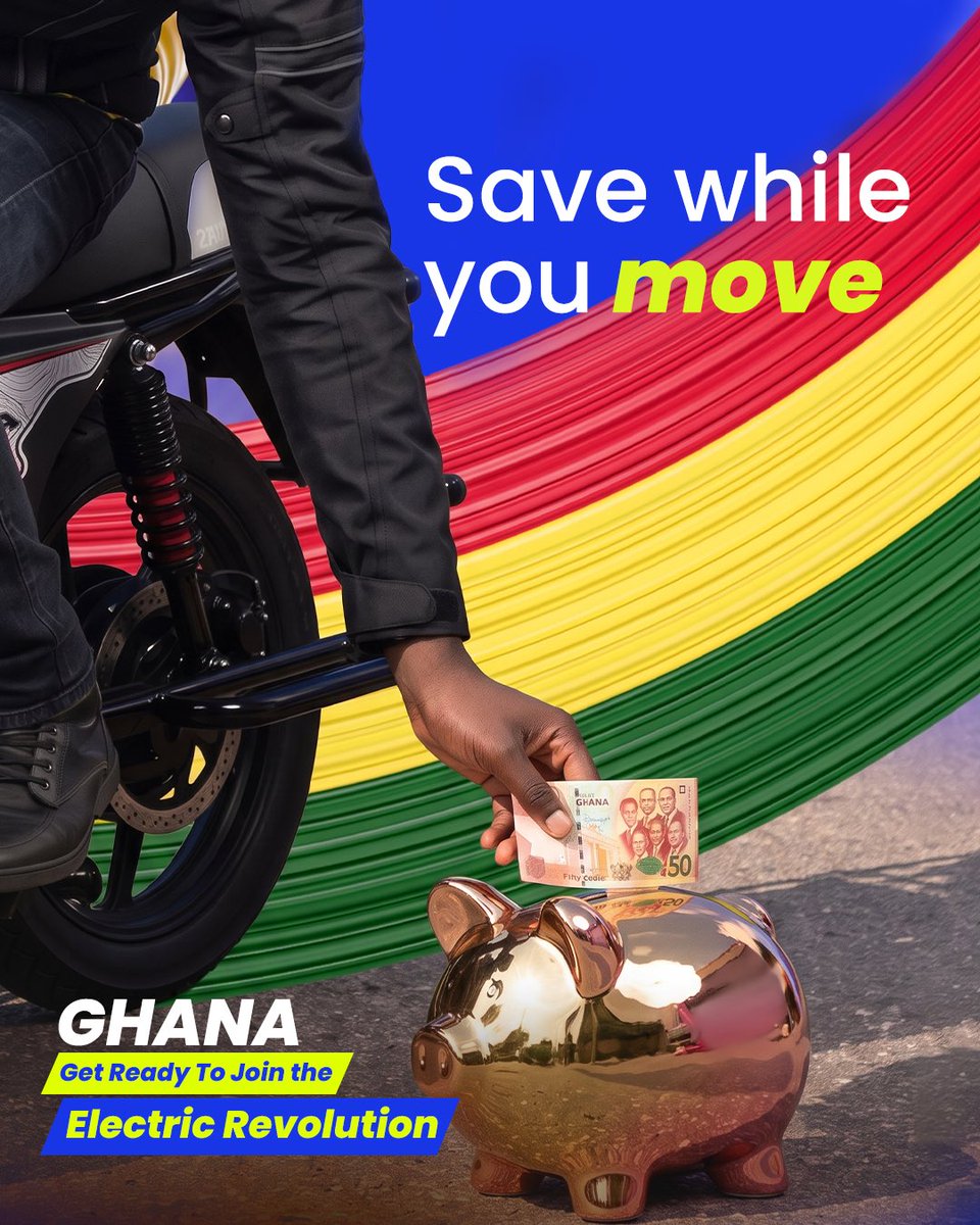 SpiroGhana_EV's tweet photo. What if moving forward meant keeping more behind?
A smarter way to ride is coming to Ghana, one that puts more value in every journey and more money back in your pocket.
#electricrevolution #areyouready #ComingSoon #GhanaMoves #SwitchSwapSave https://t.co/qlrLhj4KfD