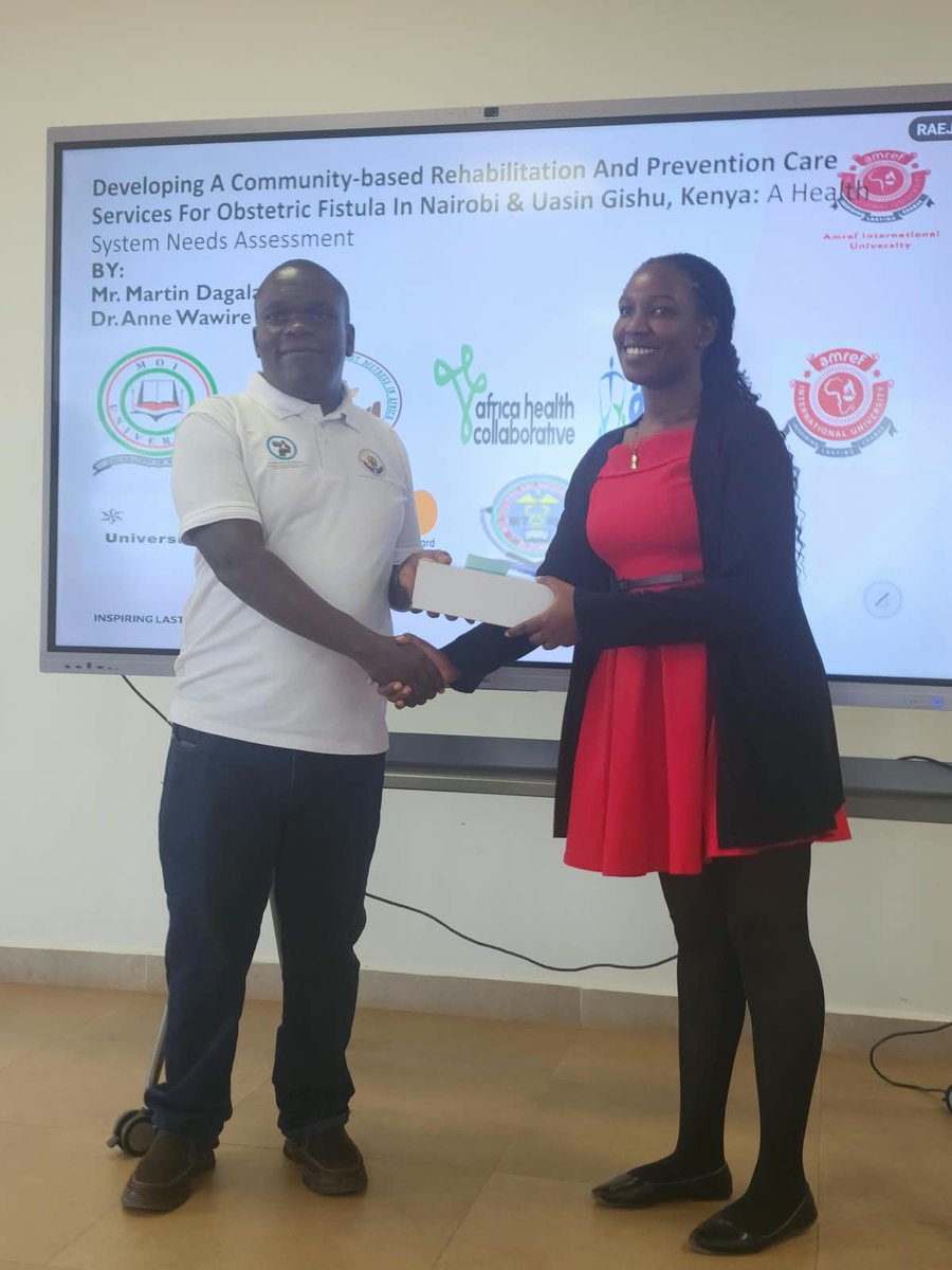 wadadia's tweet photo. WADADIA joined @AmrefUniversity , Moi University, University of Brighton, AMPATH &amp; KNH to shape community-based fistula care in Nairobi &amp; Uasin Gishu. Two survivors joined, ensuring lived experience informs solutions. #ObstetricFistula https://t.co/dc3SgsdFzF
