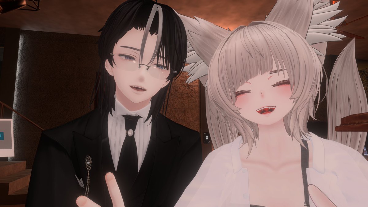 0tuna_VRC's tweet photo. #VRC_Courtesy 昨夜はカーテシー
気張らずゆっくりとした時間でした。
お酒やたばこ、機材にソシャゲ、歴によるVRCに抱く印象の違いなど、赴くままにたくさんお話できて楽しかったです。
お写真はアフターのちゅーべろーずさん、そうまさん、気持ちいい歌のうみうさん。
ありがとうございました。 https://t.co/SqA4X7Yyx9