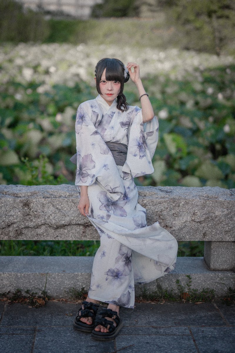 zvolca's tweet photo. 親不孝Dolls 浴衣撮影会   
model : 朝霧めぐ https://t.co/pfHkp1kiiX
