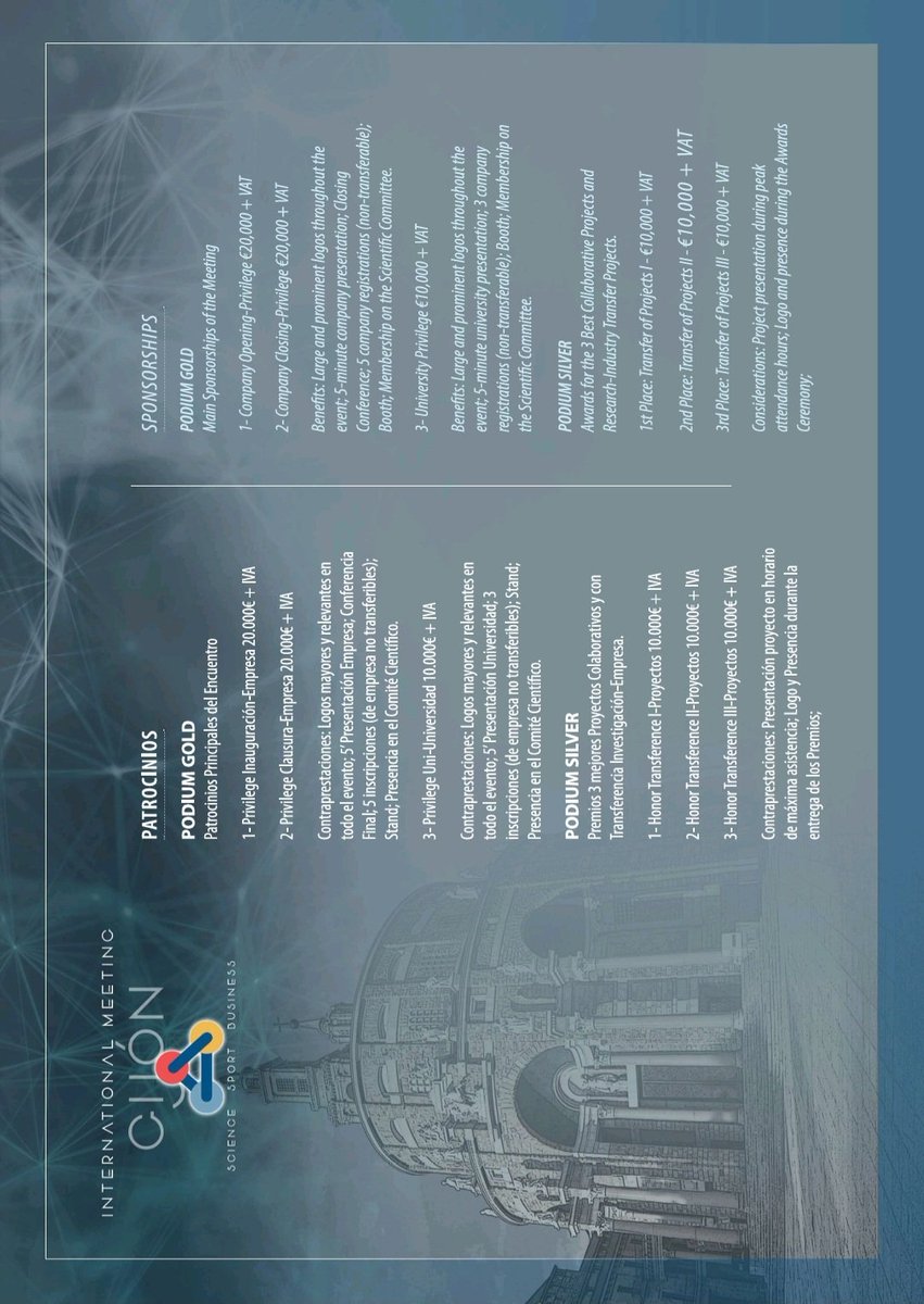 icexde's tweet photo. ICEXDE - Institute of Experimental Sports Sciences

With ICEXDE's objectives

From #iICEXDE

#GijónInternationalScienceSportBusinessMeeting is coming

SPORT, R&amp;D&amp;I AND BUSINESS WILL LEAD US DOWN NEW PATHS TOWARD THE FUTURE.

#sportmanagement #sportinvest https://t.co/RtD94LjZLs