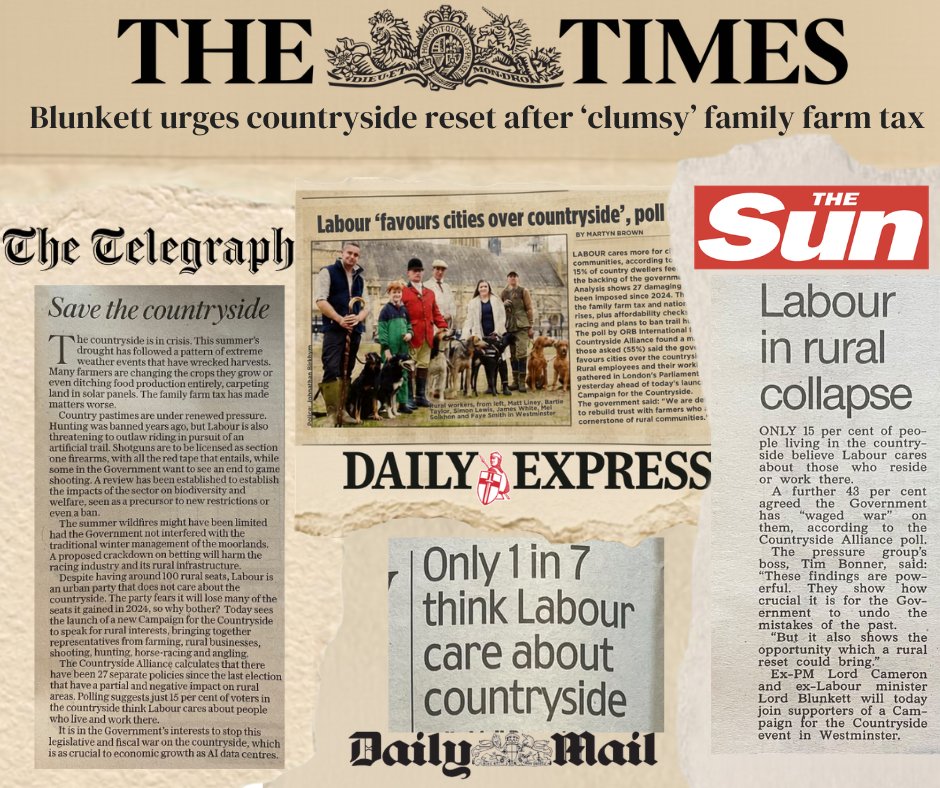 CAupdates's tweet photo. Today's papers saying what we all know: it's time for a rural reset. https://t.co/R6jsPYlfKK