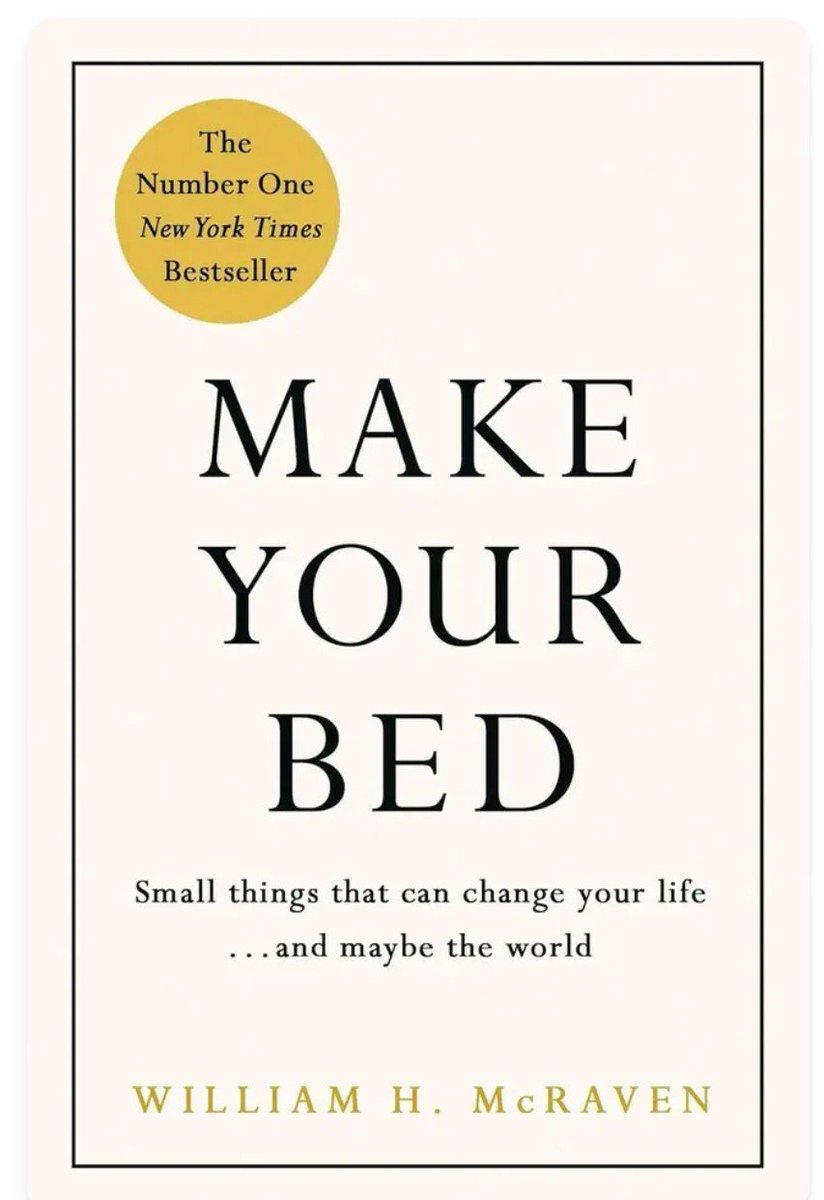 raisinghshahi's tweet photo. Today I read this book, Make Your Bed. This book is written by William H. McRaven, he is a retired US Navy SEAL officer. This book contains part of a speech he gave at the University of Texas. It is a very short and effective book. https://t.co/bGdz9nEMVH