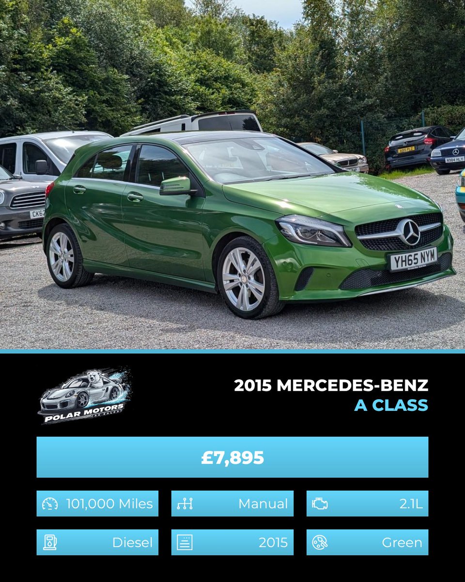 JaniceFewli1's tweet photo. 2015 Mercedes-Benz A-Class A200d Sport. 2. 1L diesel, manual, 101, 000 miles. £7, 895. Finance, warranty and part exchange available. Call 07501 867554. https://t.co/3l7T4e2ahD