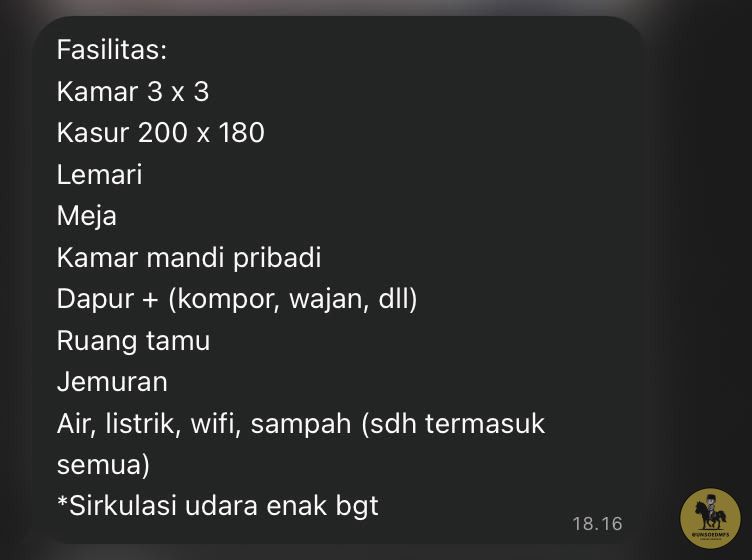 unsoedmfs's tweet photo. Oper Kos Kost Jends! Masih ada kamar lagi nih, masih satu bangunan yg sama, Okt-Jul (10bln) di 5,5jt bisa nego
Jl. Cendrawasih, dekat rustam
https://t.co/aIofmjRlXF https://t.co/BXLmVu1fON