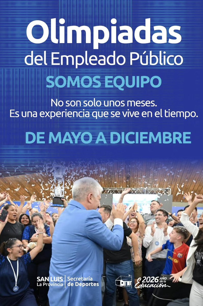 PregoneroL's tweet photo. 🏆 Nos reíamos del feudo formoseño pero San Luis también tiene sus olimpiadas exclusivas para munipas.  Duran 8 meses.

Cuando vayas al supermercado y veas el IVA que pagas por un paquete de arroz, tenes que saber que va directo a mantener a este ejército de inútiles. https://t.co/O01y1tCIvx