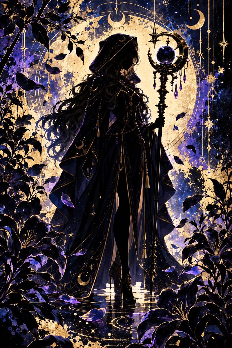 FuckTheSystem0x's tweet photo. This prompt turns your character into a striking black silhouette, surrounded by blooming flowers, delicate branches, and vivid colors derived from their own palette.

“Where flowers bloom, shadows come alive.”

Prompt in replies. 
#CrownAI https://t.co/ZRhQjs97mA