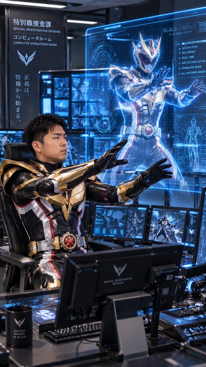 Robertgoodgod's tweet photo. 3Dホログラムを操り
犯罪者の動きなどをアシストする改造されていない
TEAMの頭脳担当
宿隠君 https://t.co/wHRj3oFinB