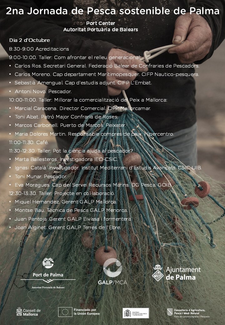 GALPMallorca's tweet photo. 📢 Rectificació: Hem detectat una errada en l’adreça de correu electrònic indicada per a les inscripcions a les II Jornades de Pesca Sostenible de Palma.

✅ Correu correcte: info@galmallorca.org

Disculpau les molèsties que aquesta confusió hagi pogut ocasionar. 🎣🌊 https://t.co/CRySrgmSAl