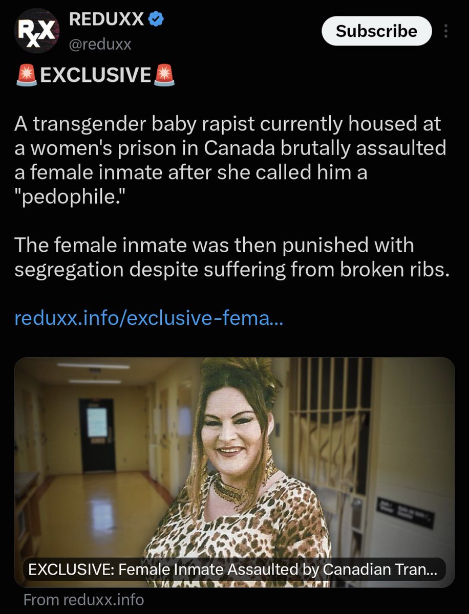 WomenReadWomen's tweet photo. @jk_rowling In Canada, a man who raped a three-month old infant is housed in a women's rehabilitation facility with a mother-child unit.

When Amnesty says "human rights," they mean men.

"Trans rights" means granting predatory and depraved men more rights than women. https://t.co/fcFcZz8Lra