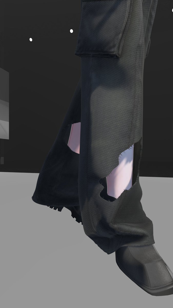 Takumi_VRChat's tweet photo. 本日当たったこちらのツール早速使わせていただきました!!

断面の生地のごそごそ感とかもめっちゃリアルで最高です…!! https://t.co/TZimucVnkL