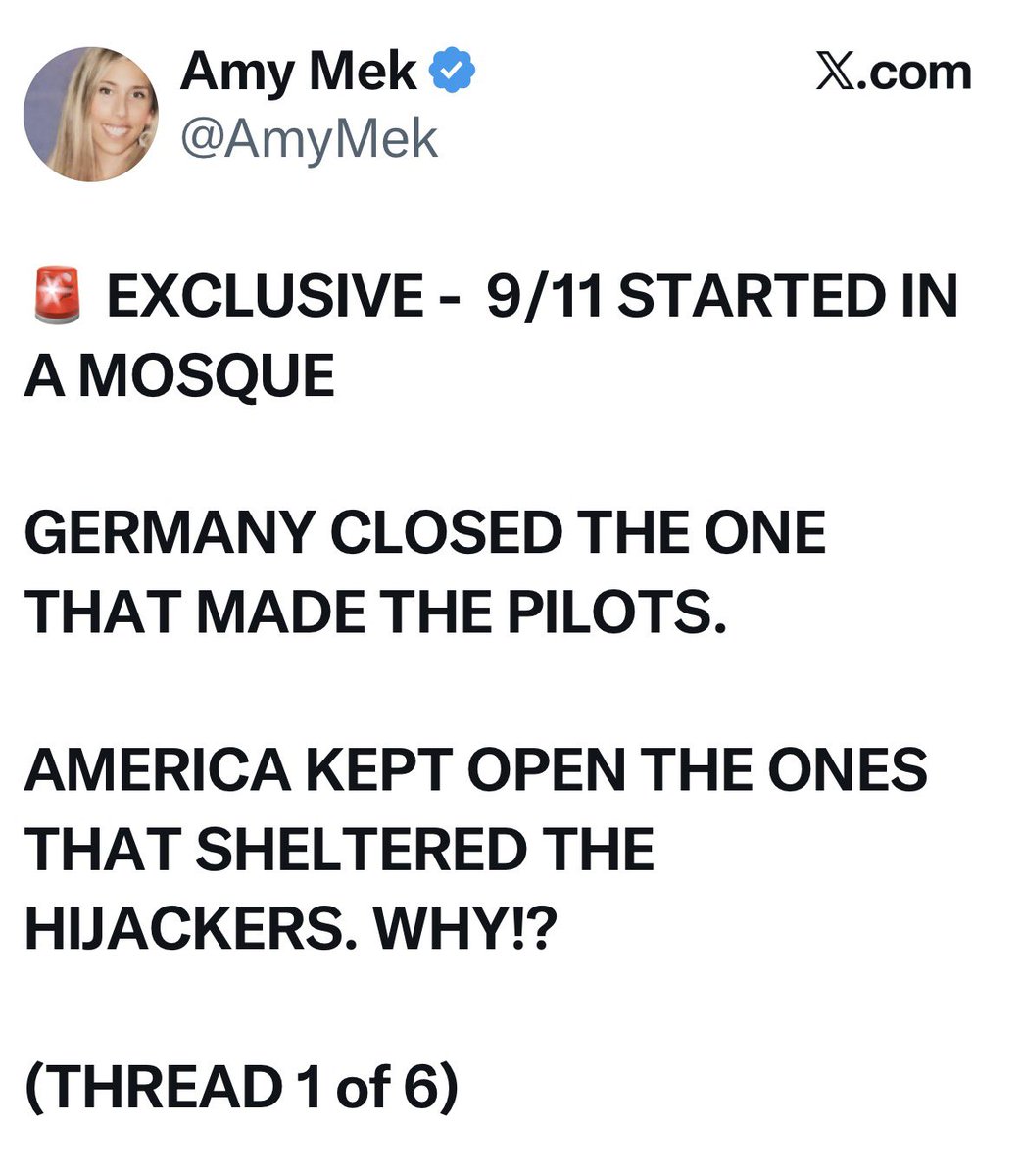 DumisaniTemsgen's tweet photo. After 9/11, W. Bush sent US troops to Afghanistan (then Iraq) but wouldn’t prosecute the mosques and imams who were complicit right here in our country. Why? Because, according to Bush, “Islam is peace.”

This has been the approach of every President since 9/11, and why we have an American Muslim population in which nearly 50% openly admit having a favorable view of Hamas. The US never addressed the terrorists on our soil — and in our colleges and universities…