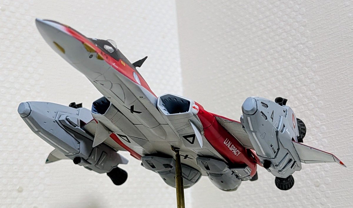 canyon0183's tweet photo. 1/72 ハセガワ製YF-21+バンダイ製VF-25用スーパーパック完成。
イサムスペシャルがあるならガルドスペシャルもあって良いのでは。思ってた以上に格好良いです。
#マクロス
#MacrossPlus https://t.co/fNWFVspxEw
