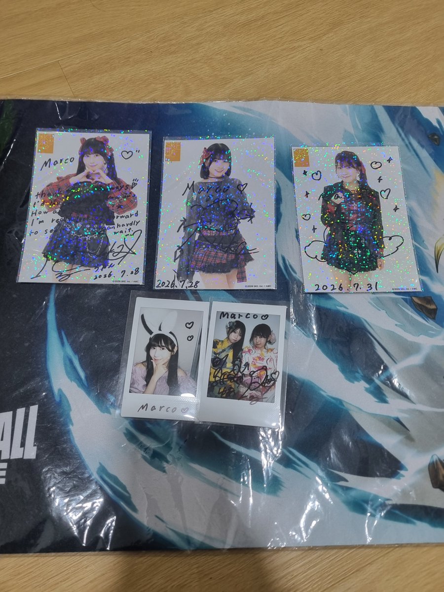KohLinSong's tweet photo. #SKE48 #ため息未来 #win2win #netsign #cheki #井上瑠夏 #宮本倫花 #篠原京香 #河村優愛🫶🫶 thank you!! 😁😁 https://t.co/QEuec3CBBS