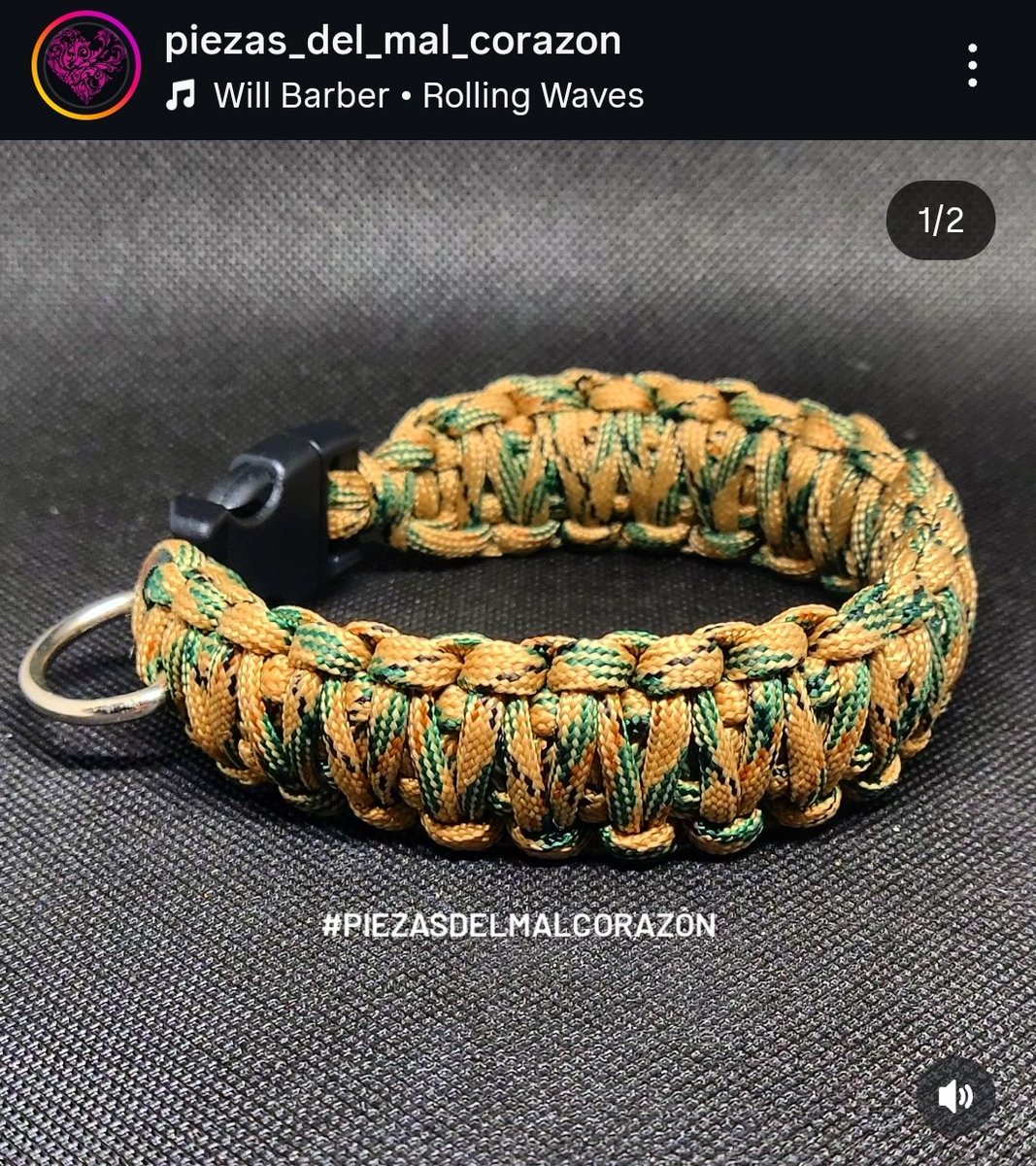 ElMalCorazon's tweet photo. Los #collares de #paracord550 y sus modelos... https://t.co/FTffJdjuM1