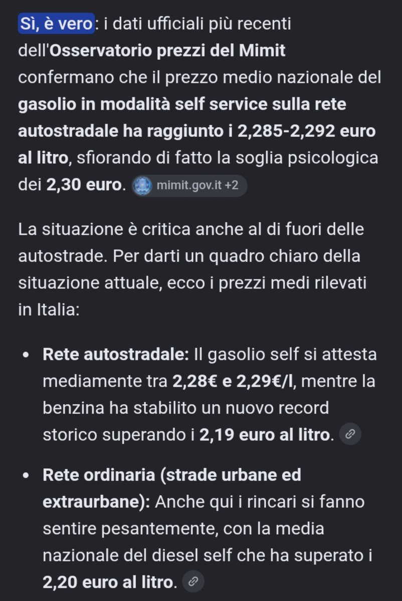Misurelli77's tweet photo. Il gasolio in autostrada sfiora i 2,30 Euro al litro.

Questo video va postato tutti i santi giorni. Tutti! https://t.co/9sZynxfvIh