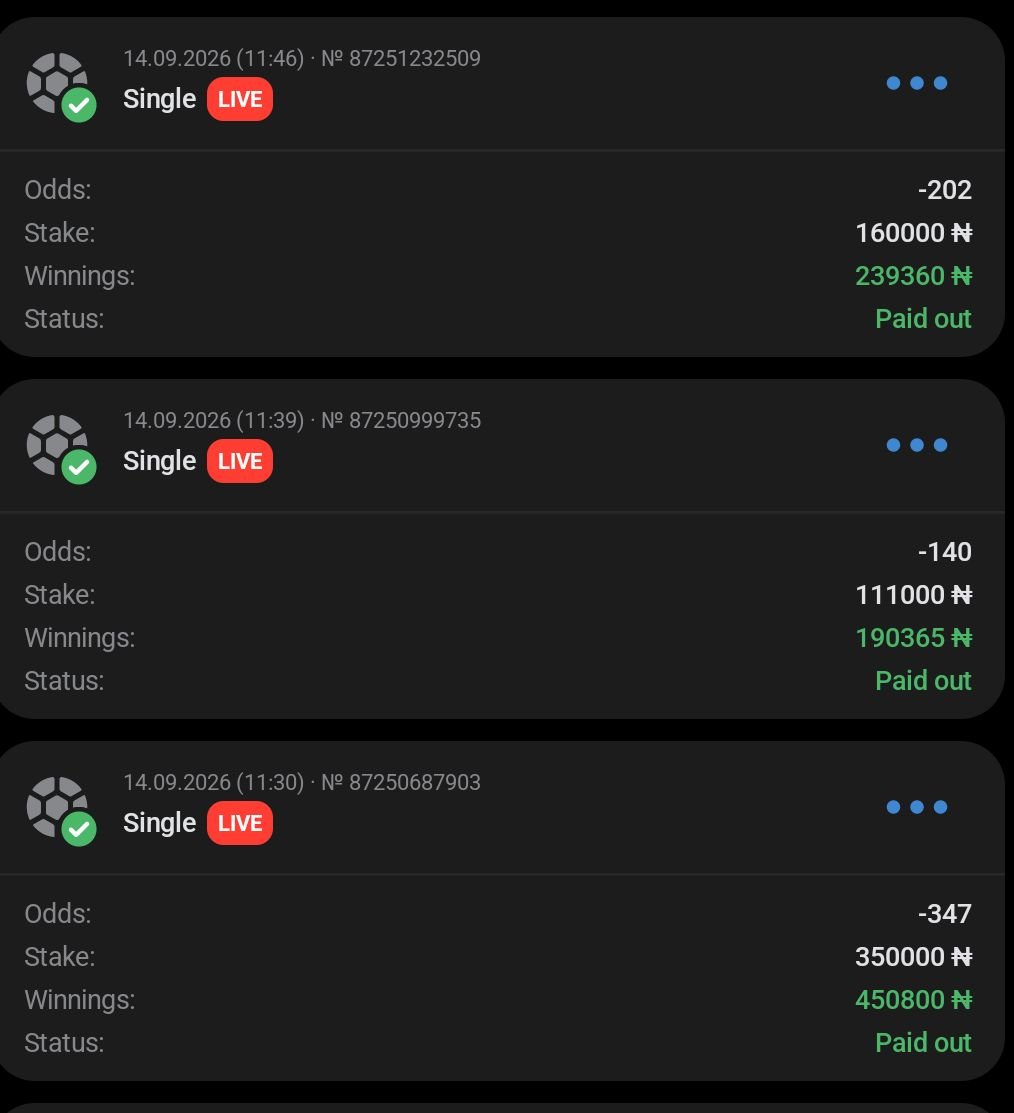 urus_plug's tweet photo. BOOOOOOMMMMM! 💥💥💥💥💥
 
Our breakfast session on 1xbet was absolutely amazing 😍 in the celebrity punter pro group 👽 
we’ve did 3/3 BACK-TO-BACK!  Boom 🤯 🤑🔥
FLAWLESS VICTORY! 🏆🏆🏆

Congratulations once again to everyone who played! 🎉🤝🏾
Steady profit secured! 💰💰💰🔥

Ọ̀ṢẸ́ ỌLỌ́RUN MI! 🙌🏾🙌🏾🙌🏾🙌🏾🙌🏾🙌🏾🙌🏾🙌🏾

Let’s keep the momentum going and keep making the bookies uncomfortable! 😂🔥

Ire ooooo 🤲🏾🤞🏾✨
👽👽👽👽