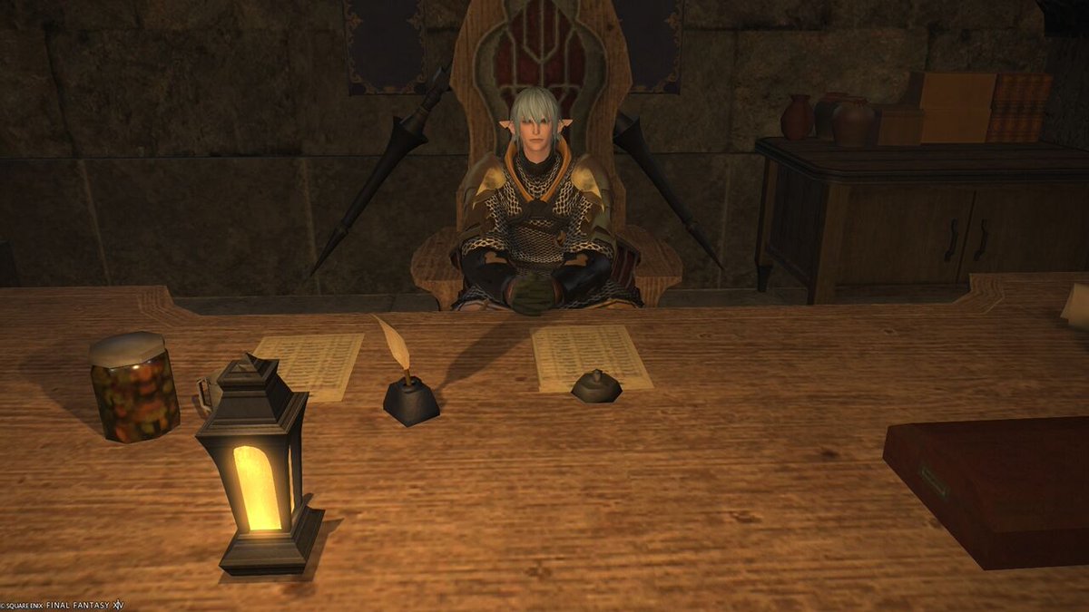 aitaikimochi's tweet photo. Omg if you are playing through FFXIV ARR as Beastmaster and talk to Haurchefant, he has new lines!!!

He says in Japanese "Oh, so you are honing your skills of the Beastmaster today...! To see you continue to grow ever stronger and resilient, 'tis fantastic!"

😭😭 https://t.co/vx2munyjBR