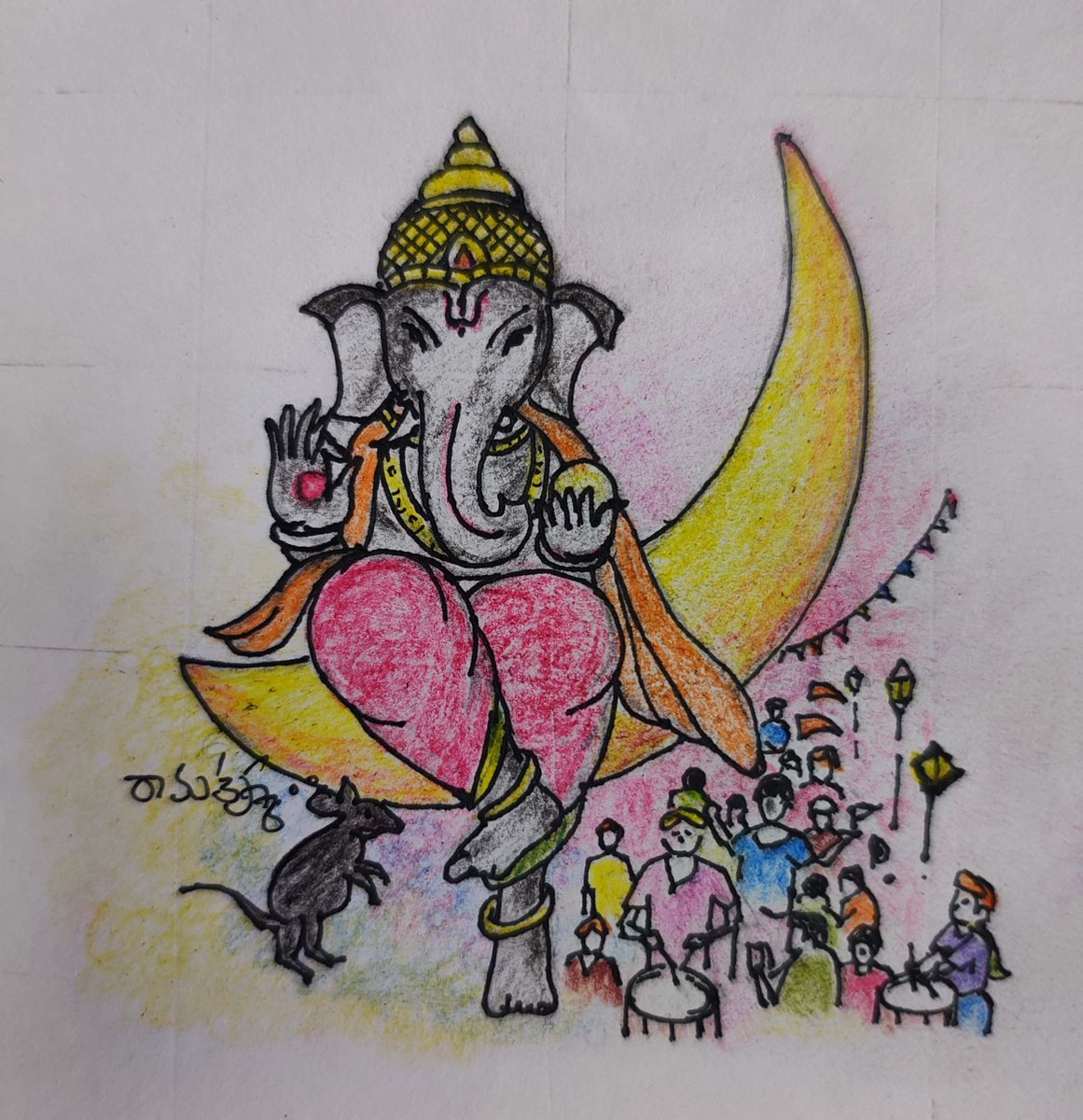 yoursERK's tweet photo. సఖల జనులకి, ముఖ్యంగా మన బాలయ్య అభిమానులకి వినాయక చవితి శుభాకాంక్షలు.. https://t.co/c7cTY56fy2