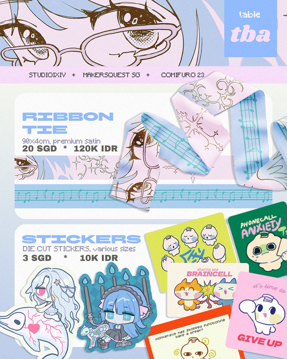 moonyixiv's tweet photo. [Like/RT] appreciated  
⋆˚꩜｡ CATALOG for #MSQSG and PO for #cf23 ⋆˚꩜｡  
🍥PO period 14-21 Sep 2026  
🍥Shipping/Pickup BOTH DAYS
🍥 link below

Fandom list: Originals, nijijp (chronoir), genshin, zzz, hsr,  ffxiv, ak endfields, persona, tamagotchi, dunmeshi, gintama https://t.co/q8DSMoyLaj
