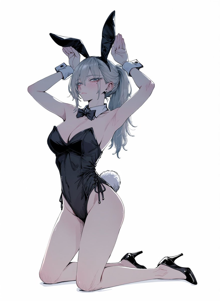 alc_aiart's tweet photo. バニー #AIart #AIイラスト #灰宮美桜 https://t.co/ZFvOgWJ95e