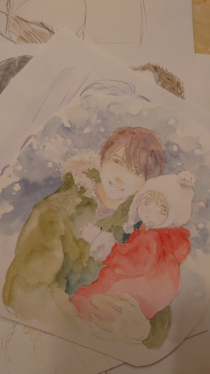 87_saku's tweet photo. 整理していたらでてきた。パパとタカシ https://t.co/UHsyDgUcfK