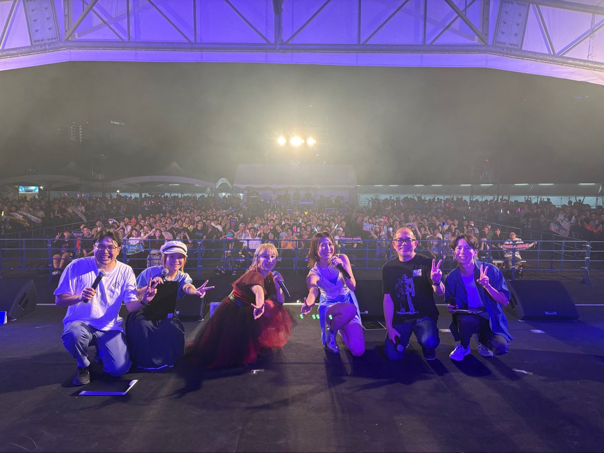 yukitakizawasbs's tweet photo. 晩夏の駿府城公園に響いた名曲の数々に、今も浸っております…
#駿府城夏まつり2026 お越しいただいた皆さま、ありがとうございました！
#玉置成実 さん
#Mayn さん
#トロアニ
#青木隆太 #アナウンサー
#永坂蓮華 さん
#藤津亮太 さん https://t.co/Nehk2hMX9o