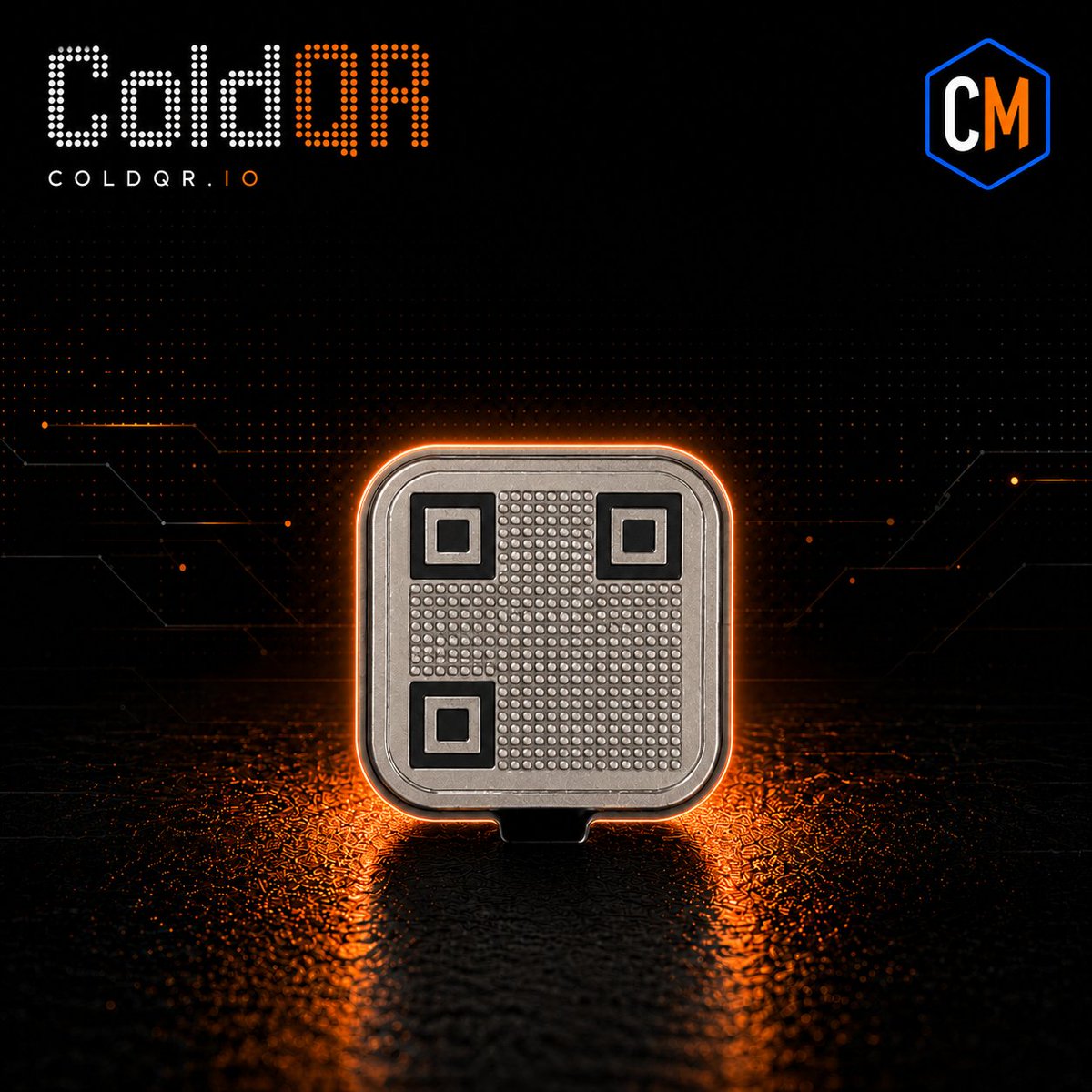 Ttokkyo2's tweet photo. Still trusting a paper seed backup?

The 21×21 ColdQR moves your 12-word SeedQR onto thick Grade 7 titanium built for impact, corrosion, and long-term storage.

Upgrade your backup:
https://t.co/cL2TJ4IfAS

#BitcoinSecurity #ColdQR #SeedSigner https://t.co/vkqgNJHf3R