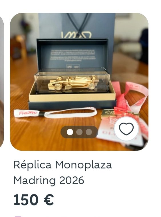 alomgc14's tweet photo. Lo de la peña plagando Wallapop de todos los obsequios que les han dado en el Hospitality del Madring me tiene a lágrimas.

El finde a pasearse por el paddock aparentando con acreditación y el lunes a vender los regalos cuál gitano de mercadillo.

Greatest charca of all time. https://t.co/kx6e7yDebu