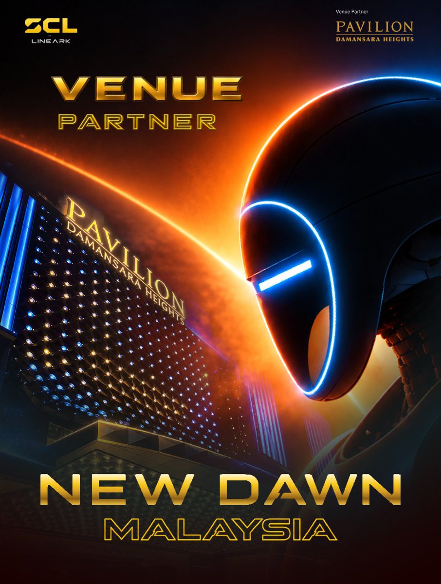 shadowcleague's tweet photo. New Dawn Malaysia has found its home.

On 3 October, Pavilion Damansara Heights becomes the official venue partner for Shadow Combat League’s inaugural fight night. The setting where technology, competition and spectacle come together for the very first time.

For something entirely new, the stage matters.

See you at the Arena.

#ShadowCombatLeague #PavilionDamansaraHeights #HumanoidRobotics #NewDawnMalaysia #NewDawnMY