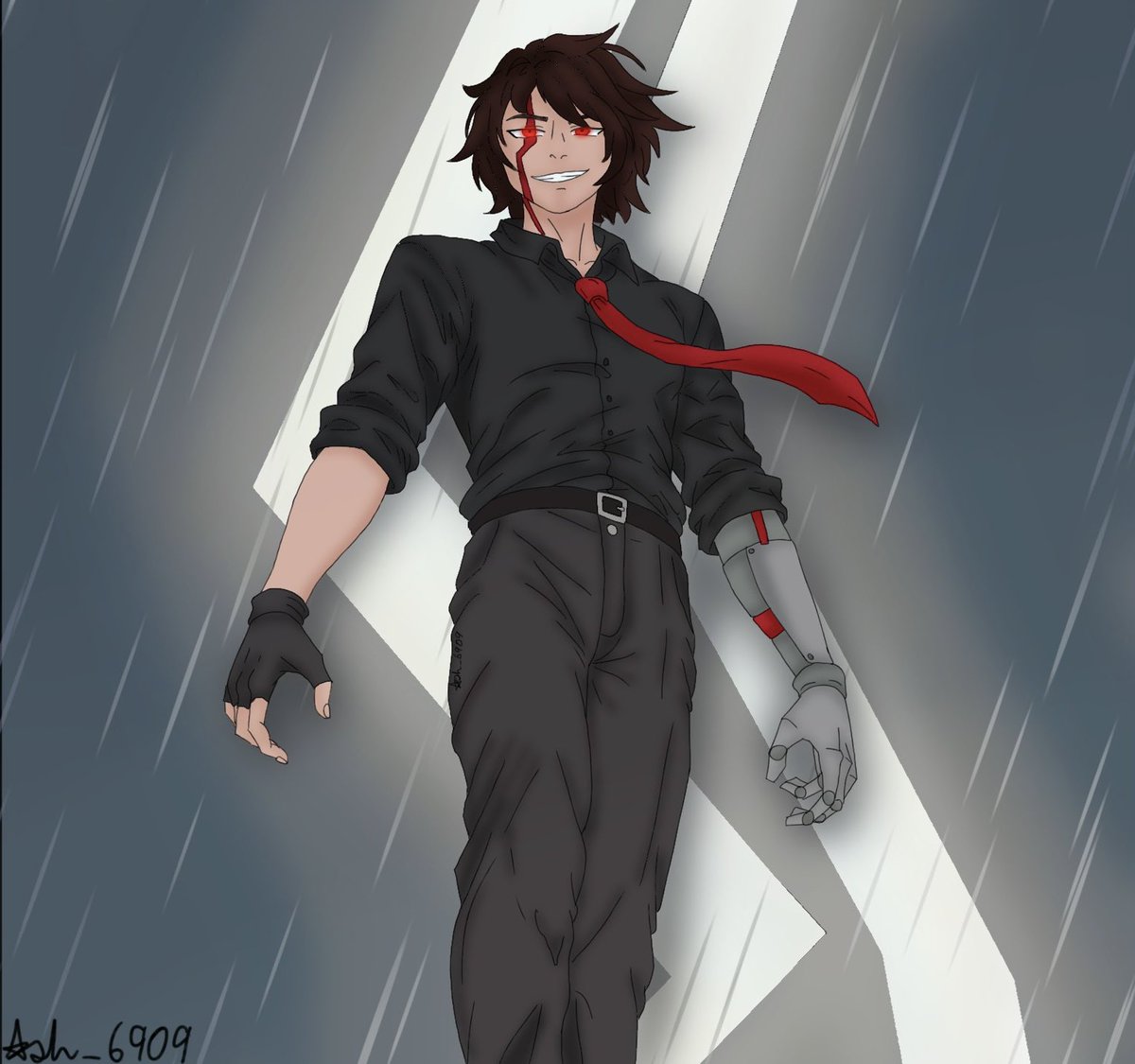ash_0969's tweet photo. Fanart of that one scene in Noms last nqh stream #nominalfanart https://t.co/S2PExObtAz