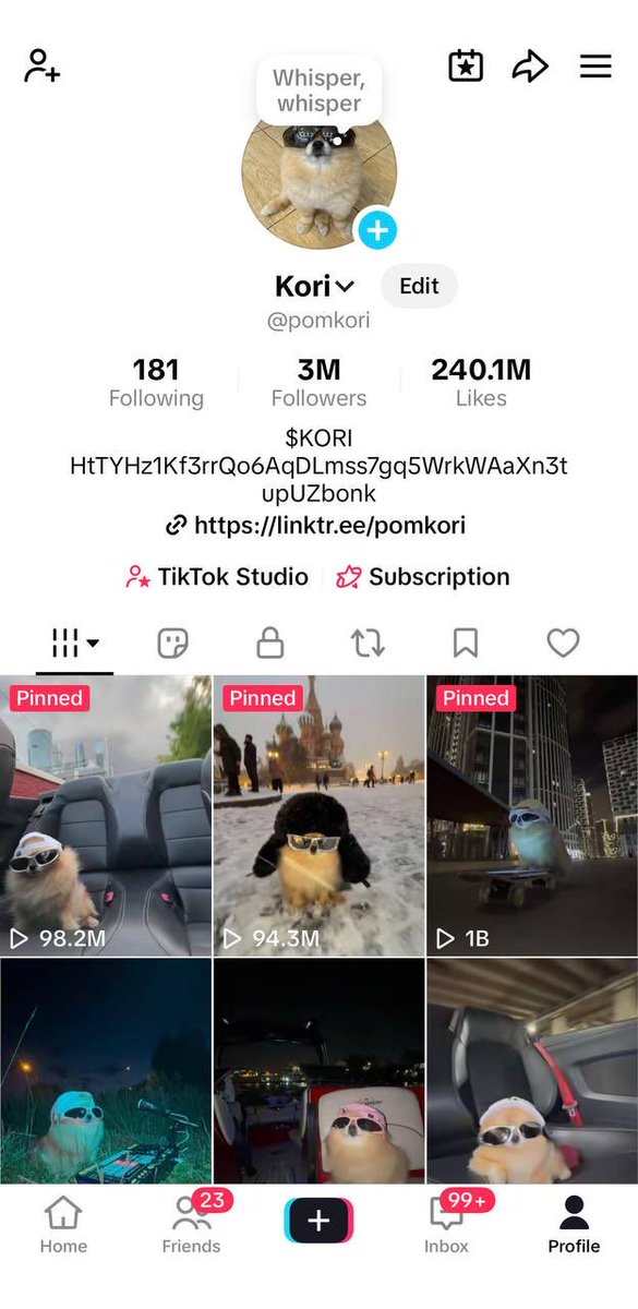 pomkori's tweet photo. 3,000,000 followers 👀 

Growth acceleration mode https://t.co/2kSwlyFaBH