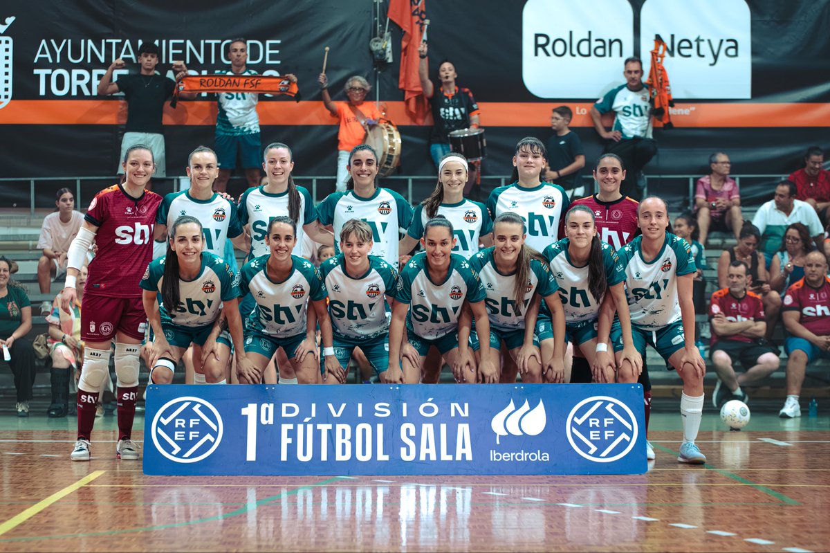 RoldanFSF's tweet photo. El primero en 𝙘𝙖𝙨𝙖 lo ganamos

#stvroldan 
#RoldanWanapix 
#PrimeraIberdrolaFS https://t.co/1zPcAgApUA