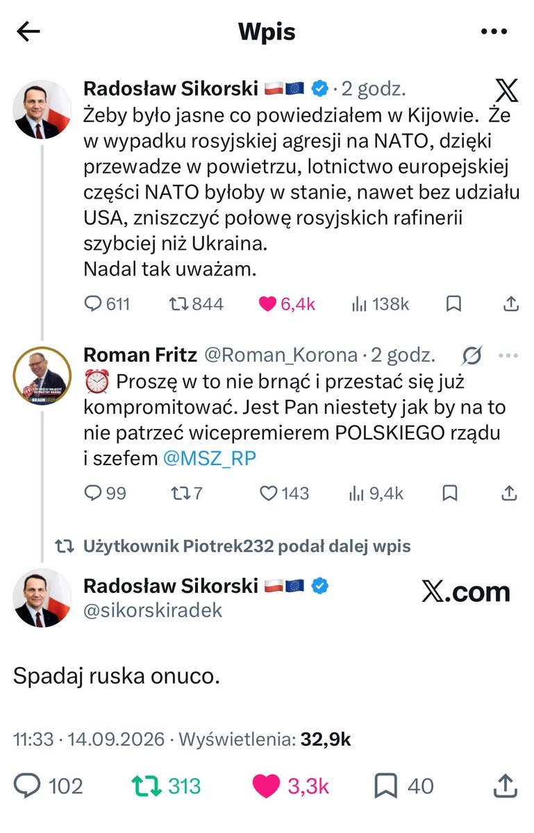 PolakNormalny's tweet photo. Krótko 👇 https://t.co/oVX3KPmGQ3