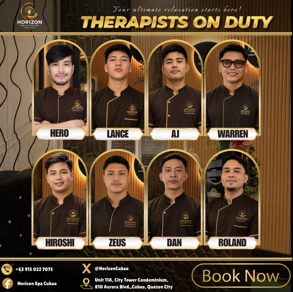 HorizonCubao's tweet photo. 🔥 MONDAY MOOD: MASSAGE MUNA! 😌🤎

Monday na naman? Huwag nang dagdagan ang stress—magpa-relax ka muna! 💆‍♂️✨

💆‍♂️ Ultimate Massage
✨ Celestial Massage

Perfect pang-reset ng katawan at isip bago harapin ang buong week. 😌

📲 Book your Monday me-time today! https://t.co/UqxlmcqVr7