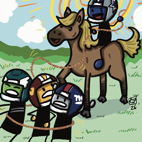 TurboDraws17's tweet photo. Or will the Cowboys come out the winners of the NFC East?? https://t.co/MVUustb9hj